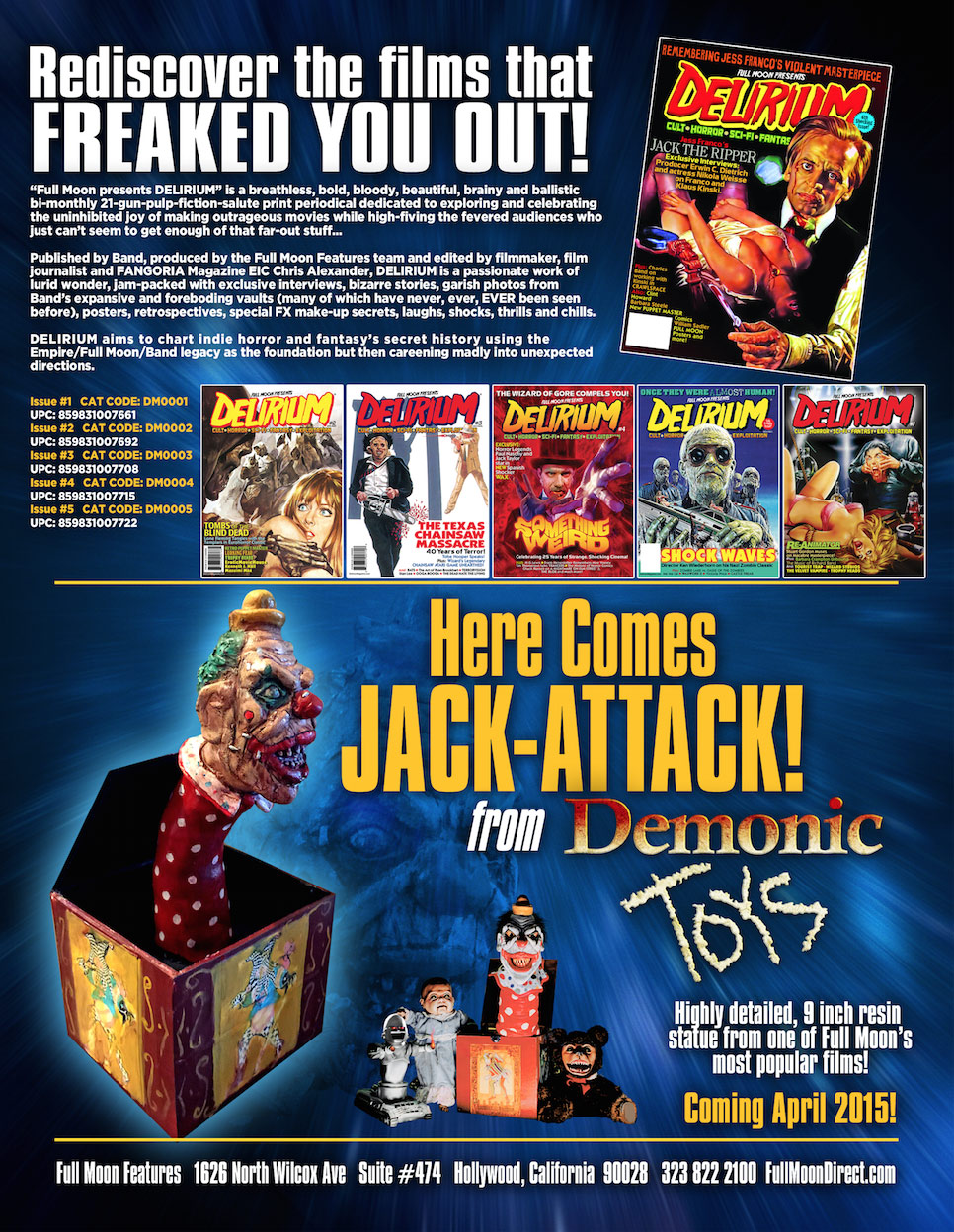 Full Moon Features Ultimate Franchise Library